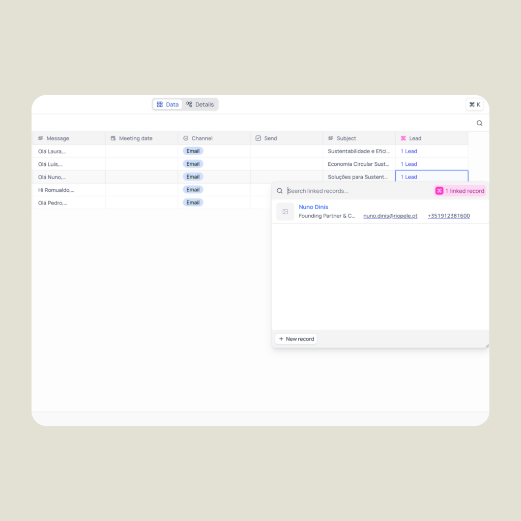 Sales Agent | Agent IA de prospection | Agente IA de prospecção comercial | CRM