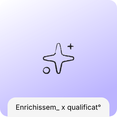 Enrichissement x Qualification